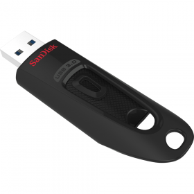 USB Flash Drive SanDisk Ultra, 128GB, 3.0, Reading speed: up to 100MB/s
