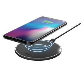 Incarcator Laptop Trust Qylo Fast Wireless Charging Pad 7.5/10W - black  Specifications General Height of main product (in mm) 100 mm Width of main product (in mm) 100 mm Depth of main product (in mm) 60 mm Total weight 56 g Weight of main unit 56 g  Feat
