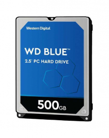 HDD Laptop Western Digital Blue Mobile 500GB 5400rpm SATA serial ATA 6Gb/s 128MB cache 2.5inch